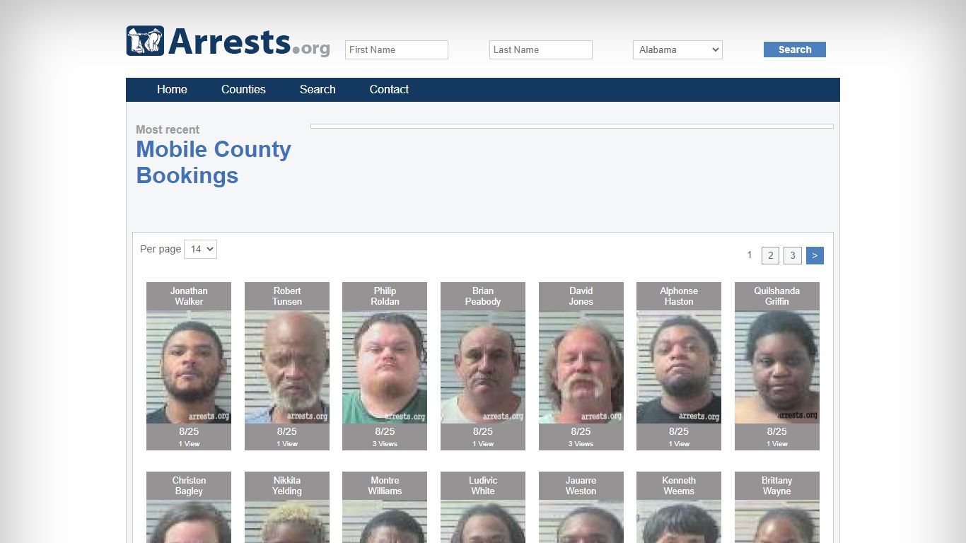 Mobile County Arrests and Inmate Search